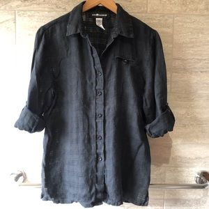 Linen long sleeve shirt